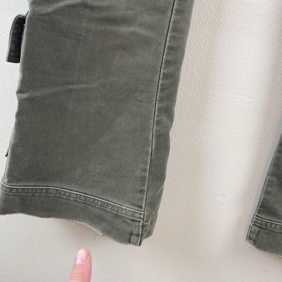 Abercrombie & Fitch Olive Boot Cut Pants - Picture 11 of 16